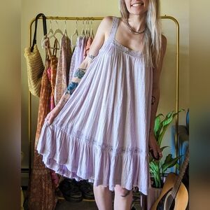 Free People flowy lilac dress